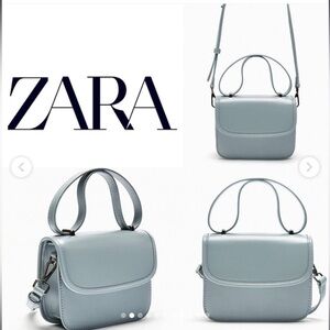Zara Mini Vegan Leather Bag โ Brand New โ Crossbody & Shoulder Bag